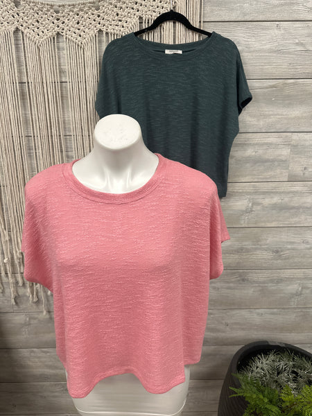 Cropped Knit T