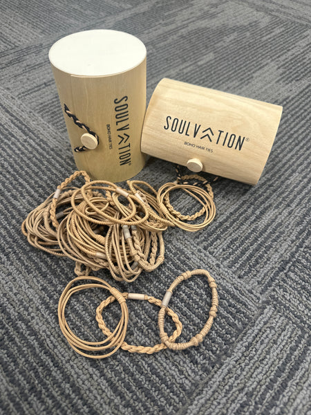 Soulvation Hair Tie Boho Pack 36 Count