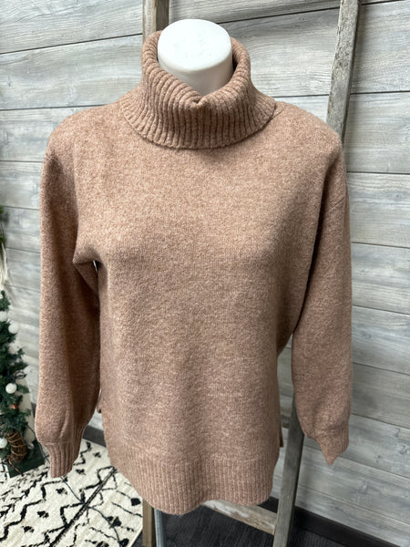 Mocha Turtleneck
