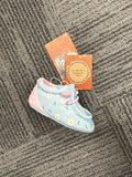 Oomphies Crib Blue Floral 2T-4T