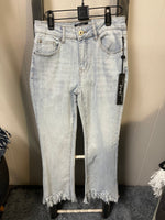 Charlie B Light Wash Fringe