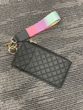 Quilted Strap Wristlet