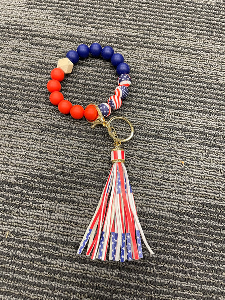 Patriotic Key Ring