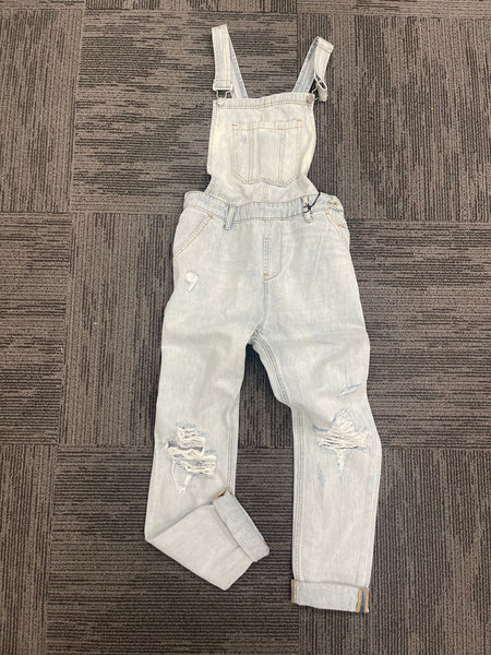 Distressed Overalls
