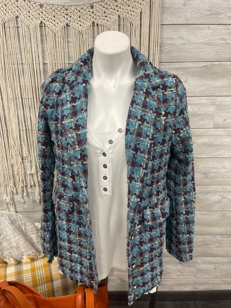POL Plum Blazer