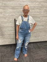 KanCan Medium Wash Overall