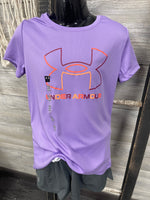 UA Girls Purple T