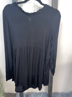 Plus Black Babydoll