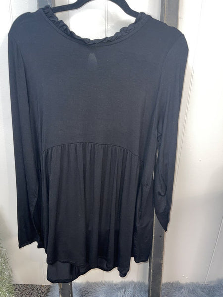Plus Black Babydoll