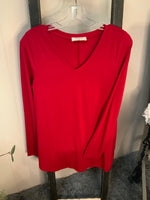 Red Long Sleeve Basic