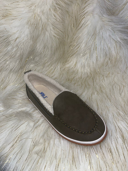 JBU Olive Slip On