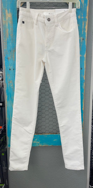 Kancan White Corduroy Jeans