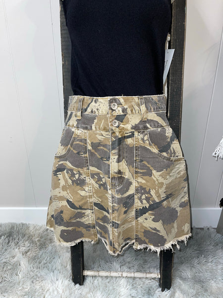POL Camo Skirt