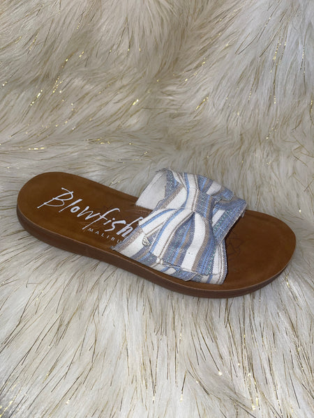 Blowfish Baby Blue & Cream