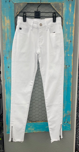Kancan White Skinny Leg