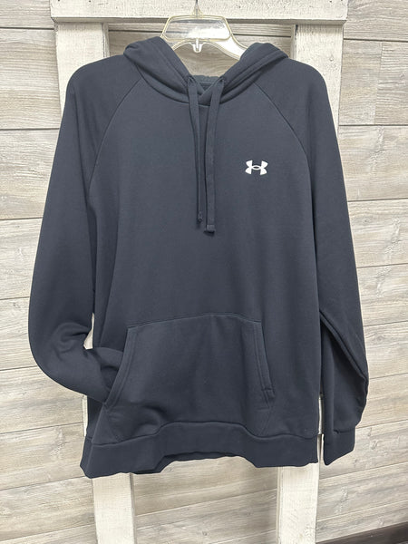 UA Mens Black Pullover Hoodie